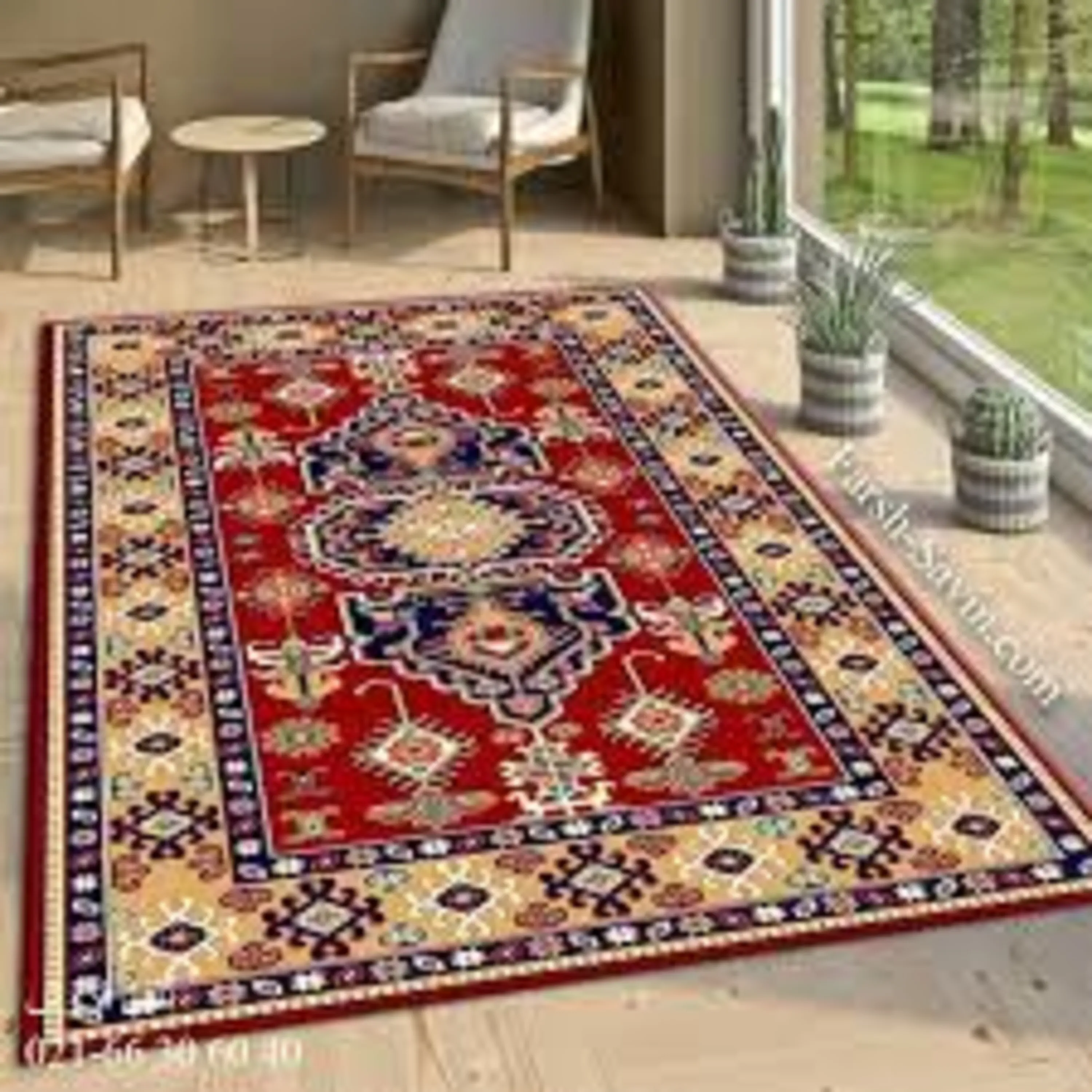 فرش ساوین طرح طوبی 2 لاکی کلکسیون شاهسون فرش ساوین طرح طوبی 2 لاکی کلکسیون شاهسون